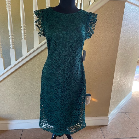 Enfocus Studio Dresses & Skirts - EnFocus Studio Green lace dress NWT
